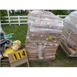 pallet of New misc Cycle Country parts, warn winch mounts & plow mount hardware