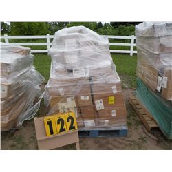pallet of New Cycle Country parts, plow mount hardware