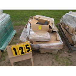 pallet of New misc Cycle Country mounting hardware