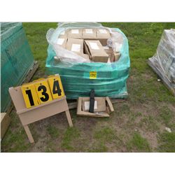 pallet of New LandPride receiver hitches