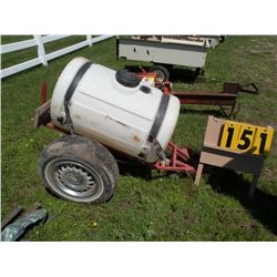 spray tank on wheels