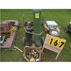 torch tanks/cart w/guages & hose