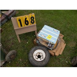 light/tire/tractor seat