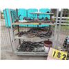 Image 1 : rolling cage w/misc