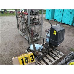 coolant recovery system, & [2] air powered jacks