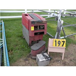 Clarke industrial floor scrubber w/charger