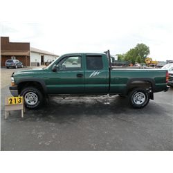 2002 Chev 2500 HD    SN- 1GCHK29U32E160815