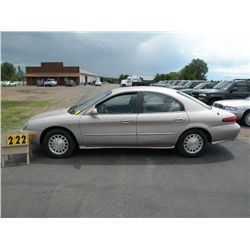 1999 Mercury Sable   SN- 1MEFM50U8XA648929