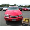 Image 3 : 2001 Chev Impala    SN- 2G1WH55K619287824