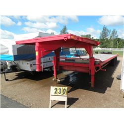1978 Stud gooseneck trailer     SN-S1296FB