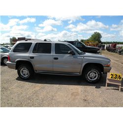 1999 Dodge Durango     SN- 1B4HS28Y3XF613883
