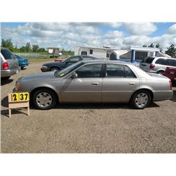 2002 Cadillac DHS    SN- 1G6KE57Y62U105613