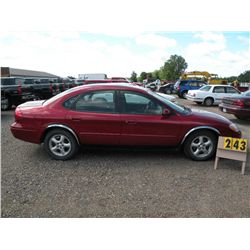 2001 Ford Taurus     SN- 1FAFP55U51A118268