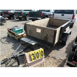 2001 Homemade trailer      unable to verify vin