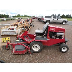 Toro Groundsmaster 328-D w/72" cut    unable to verify vin