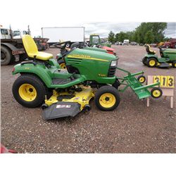 John Deere X585 w/thatcher, 62" deck, 4x4   SN- M00430X285369