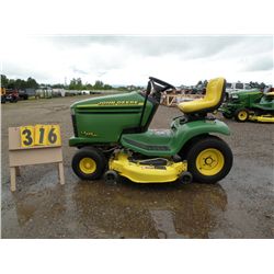 John Deere LX 277 AWS    unable to verify vin