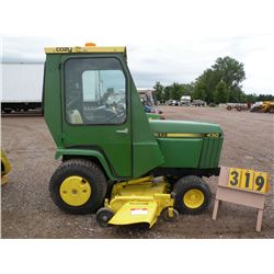 John Deere 430 w/cab,blower, 72" deck   SN- 95357233