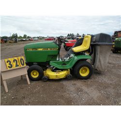 John Deere 175 hydro w/extra blades & bagger