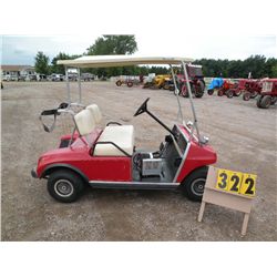 1987 Club Car electric golf car    SN- A873412588