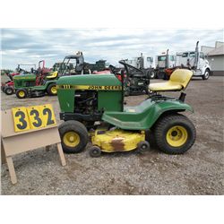 John Deere 111 lawn mower    SN- 241572