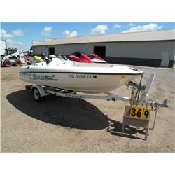 1994 Sizzler jet boat w/trailer     SN- 0BGA0147E494
