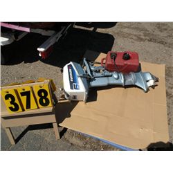 6hp Evinrude longshaft & 4" extension