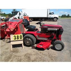 Toro Wheel Horse 520H w/cab, blower, blade    unable to verify vin