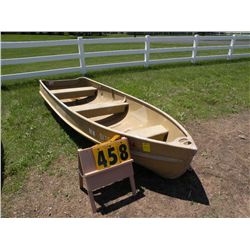 1970 Alumacraft 12 ft    unable to verify vin