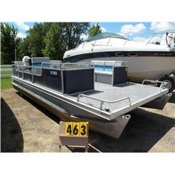 1987 Ercoa 21 ft pontoon w/85hp Merc    SN- ERC07430G787