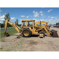 Ford 755 backhoe, sn-