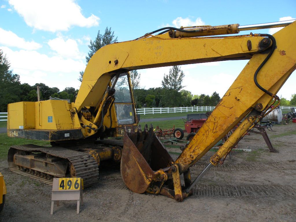 Ford H48 excavator SN RE00059