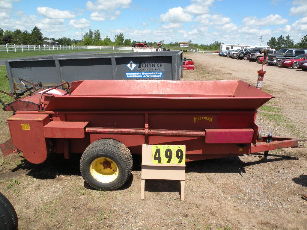 Millcreek topsoil/manure spreader