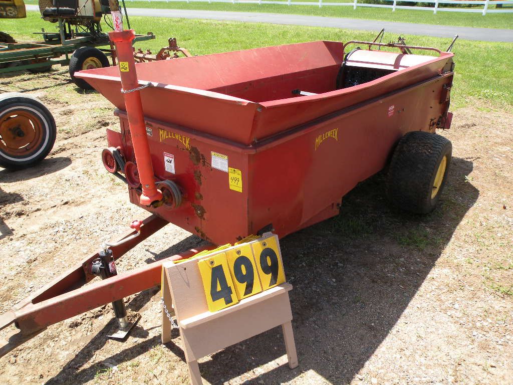 Millcreek topsoil/manure spreader