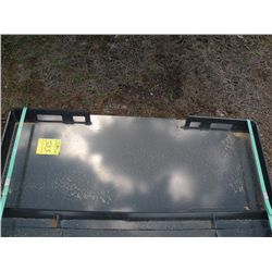 heavy duty skid loader tool plate- new