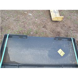 heavy duty skid loader tool plate- new