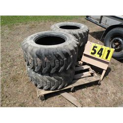 [4] used skid loader tires 12-16.5