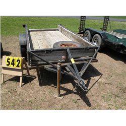 Homemade trailer- SELLS NO TITLE  OFF ROAD USE ONLY