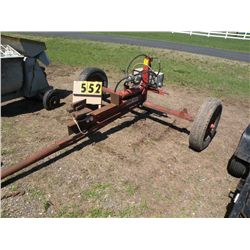 Bush Hog log splitter