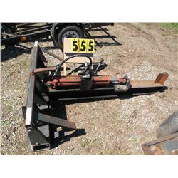 skid loader mount log splitter