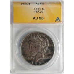1921 Peace $  ANACS53
