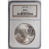 Image 1 : 1923 Peace $ NGC65