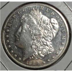 1889S Morgan $ AU55 heavy PL