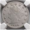 Image 2 : 1894  V nickel  NGC AU rev dmg