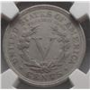Image 3 : 1894  V nickel  NGC AU rev dmg