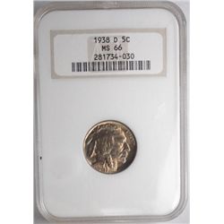 1938D   Buffalo nickel  NGC 66