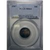 Image 1 : 1907 BARBER DIME, PCGS MS 64