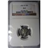 Image 1 : 1921-D MERCURY DIME NGC GOOD 4  EST. $75.00-$85.00