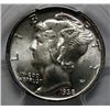 Image 2 : 1938 MERCURY DIME PCGS MS66FB!
