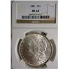 Image 1 : 1881 MORGAN SILVER DOLLAR NGC MS-64